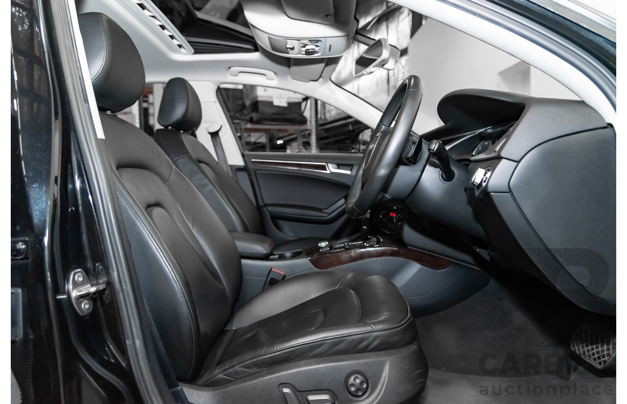 6/2009 Audi A4 3.0 TDI Quattro B8 (8K) 4d Sedan Black 3.0L Turbo Diesel