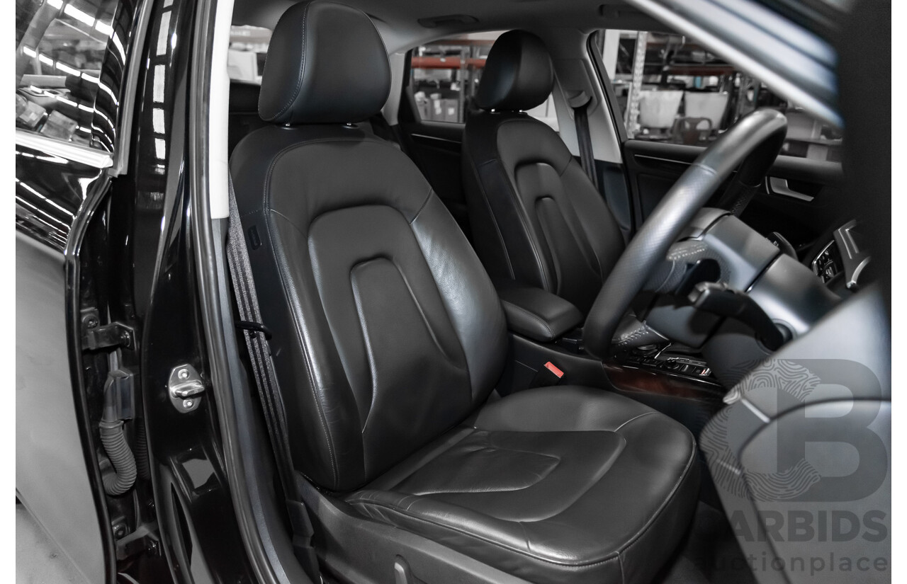 6/2009 Audi A4 3.0 TDI Quattro B8 (8K) 4d Sedan Black 3.0L Turbo Diesel