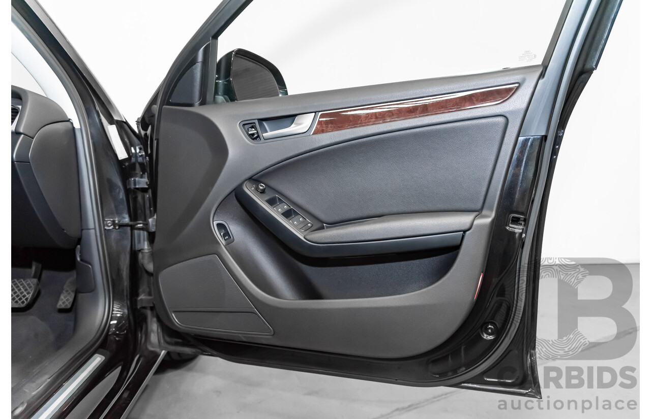 6/2009 Audi A4 3.0 TDI Quattro B8 (8K) 4d Sedan Black 3.0L Turbo Diesel