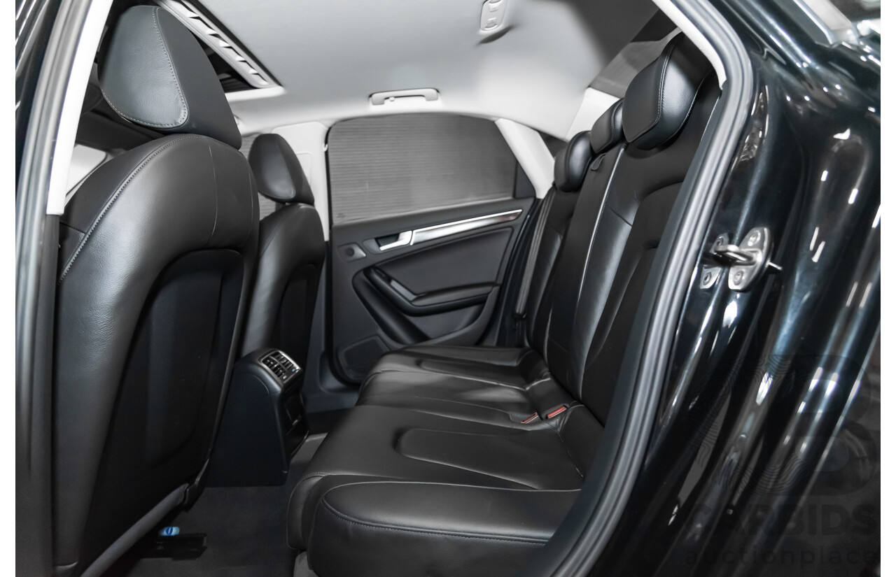 6/2009 Audi A4 3.0 TDI Quattro B8 (8K) 4d Sedan Black 3.0L Turbo Diesel