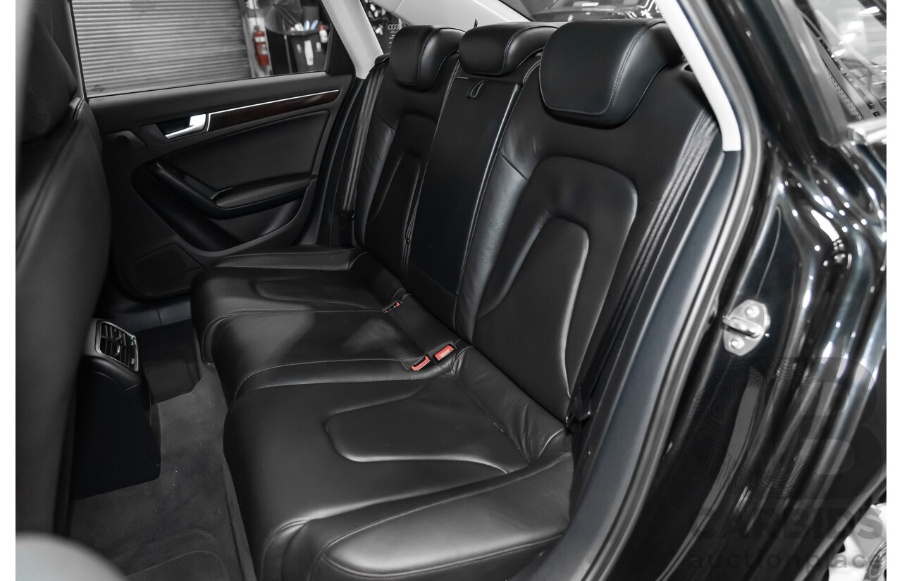 6/2009 Audi A4 3.0 TDI Quattro B8 (8K) 4d Sedan Black 3.0L Turbo Diesel