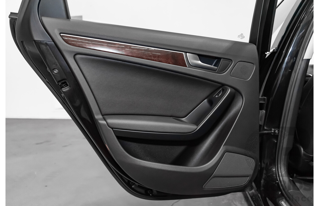 6/2009 Audi A4 3.0 TDI Quattro B8 (8K) 4d Sedan Black 3.0L Turbo Diesel