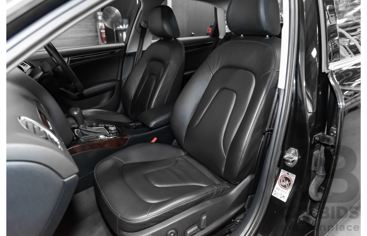 6/2009 Audi A4 3.0 TDI Quattro B8 (8K) 4d Sedan Black 3.0L Turbo Diesel