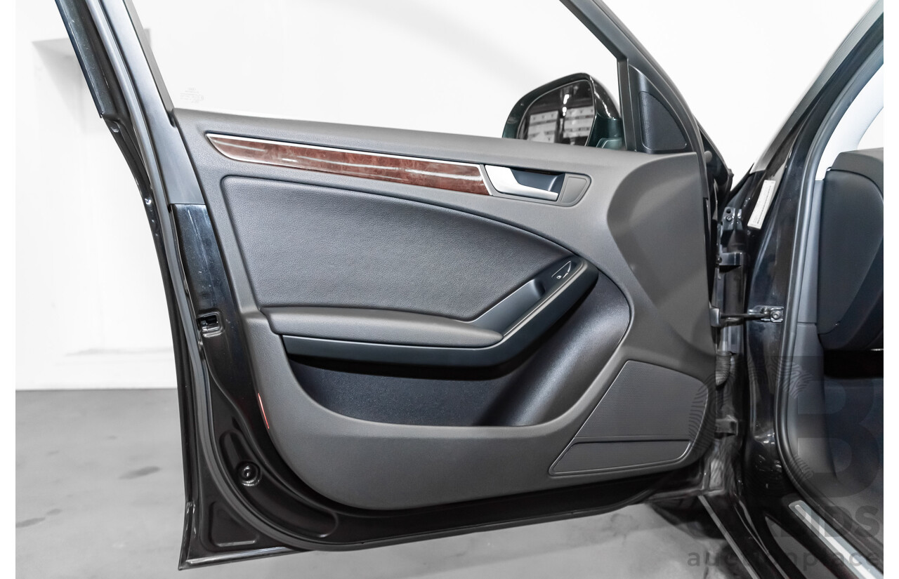 6/2009 Audi A4 3.0 TDI Quattro B8 (8K) 4d Sedan Black 3.0L Turbo Diesel