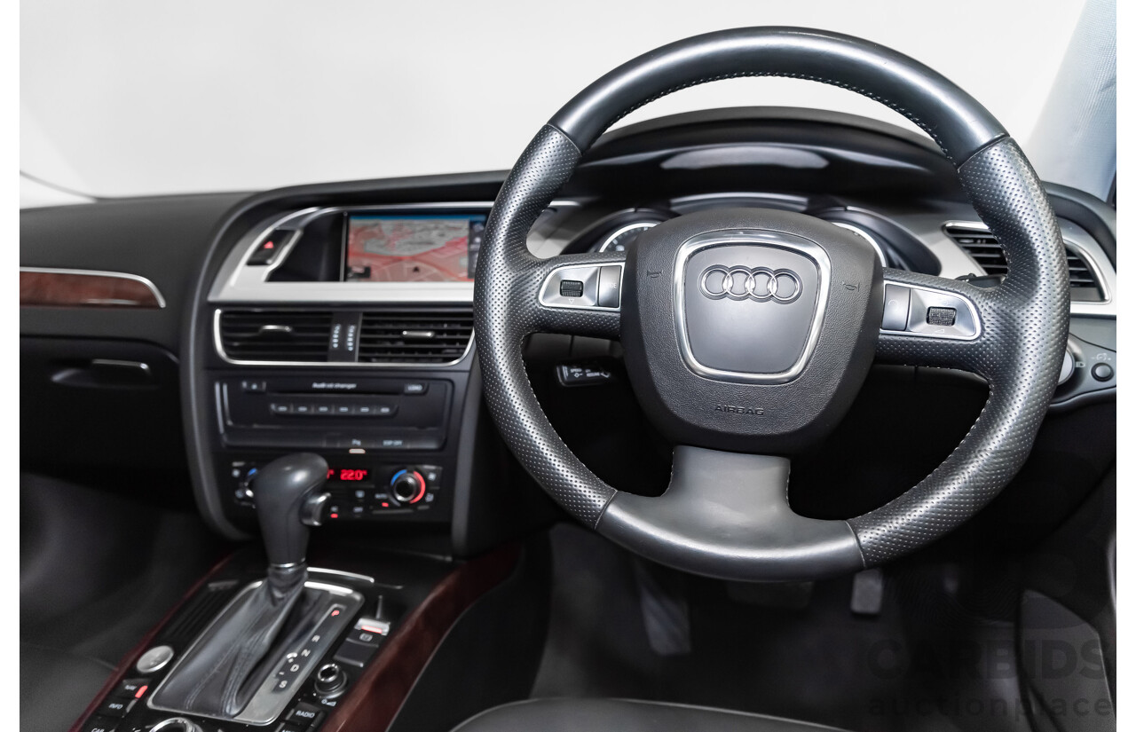 6/2009 Audi A4 3.0 TDI Quattro B8 (8K) 4d Sedan Black 3.0L Turbo Diesel