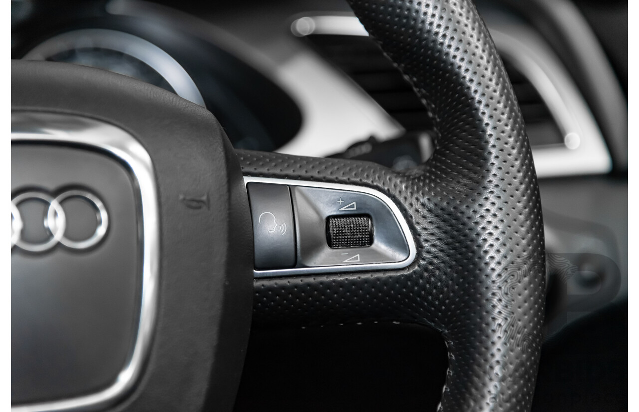 6/2009 Audi A4 3.0 TDI Quattro B8 (8K) 4d Sedan Black 3.0L Turbo Diesel