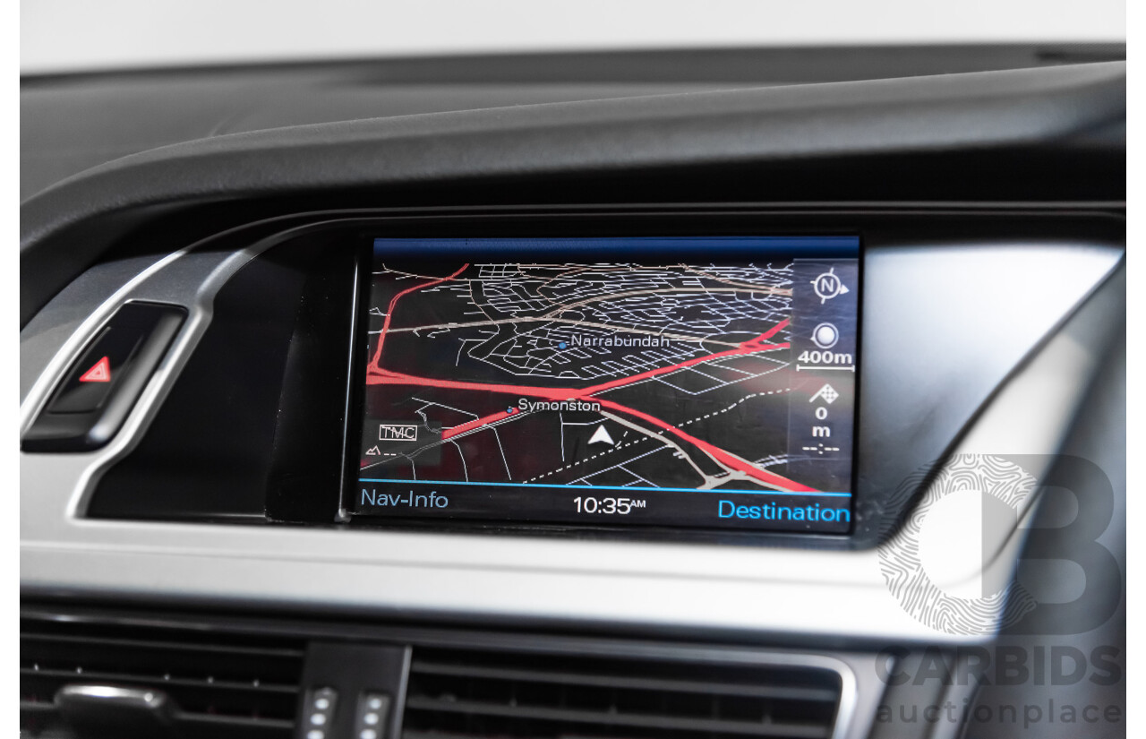 6/2009 Audi A4 3.0 TDI Quattro B8 (8K) 4d Sedan Black 3.0L Turbo Diesel