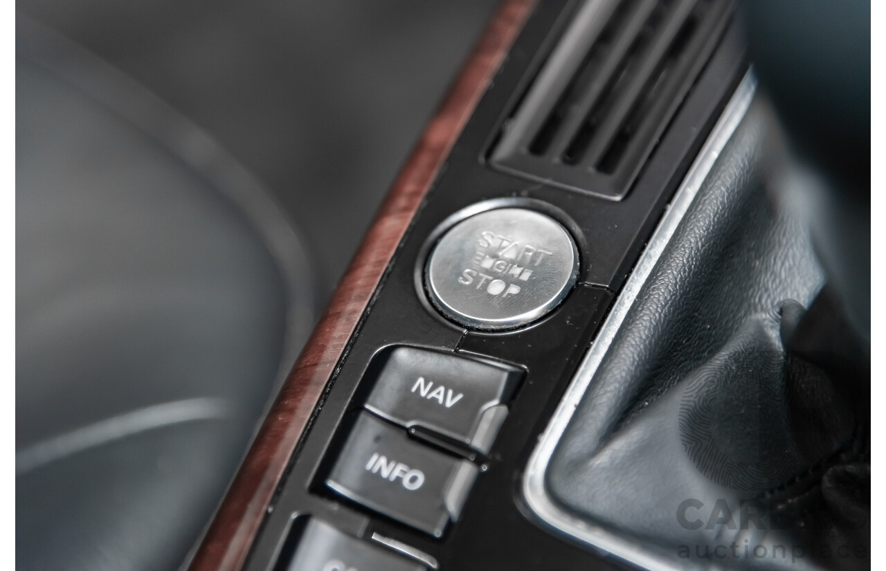 6/2009 Audi A4 3.0 TDI Quattro B8 (8K) 4d Sedan Black 3.0L Turbo Diesel