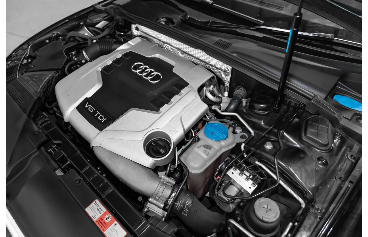 6/2009 Audi A4 3.0 TDI Quattro B8 (8K) 4d Sedan Black 3.0L Turbo Diesel