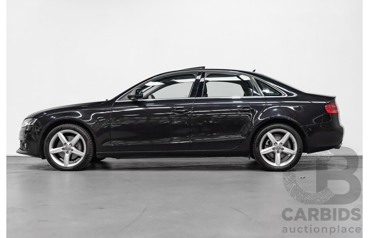 6/2009 Audi A4 3.0 TDI Quattro B8 (8K) 4d Sedan Black 3.0L Turbo Diesel