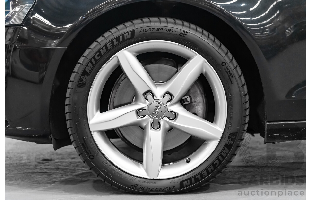 6/2009 Audi A4 3.0 TDI Quattro B8 (8K) 4d Sedan Black 3.0L Turbo Diesel