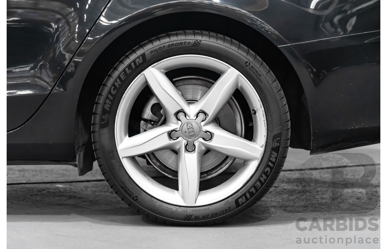 6/2009 Audi A4 3.0 TDI Quattro B8 (8K) 4d Sedan Black 3.0L Turbo Diesel