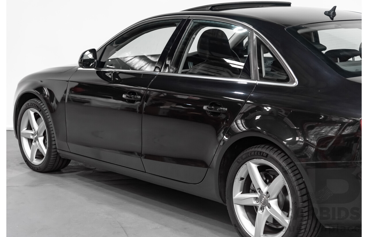6/2009 Audi A4 3.0 TDI Quattro B8 (8K) 4d Sedan Black 3.0L Turbo Diesel