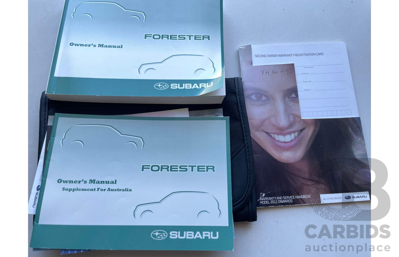 7/2011 Subaru Forester XS Columbia L.E. MY11 4d Wagon Silver 2.5L