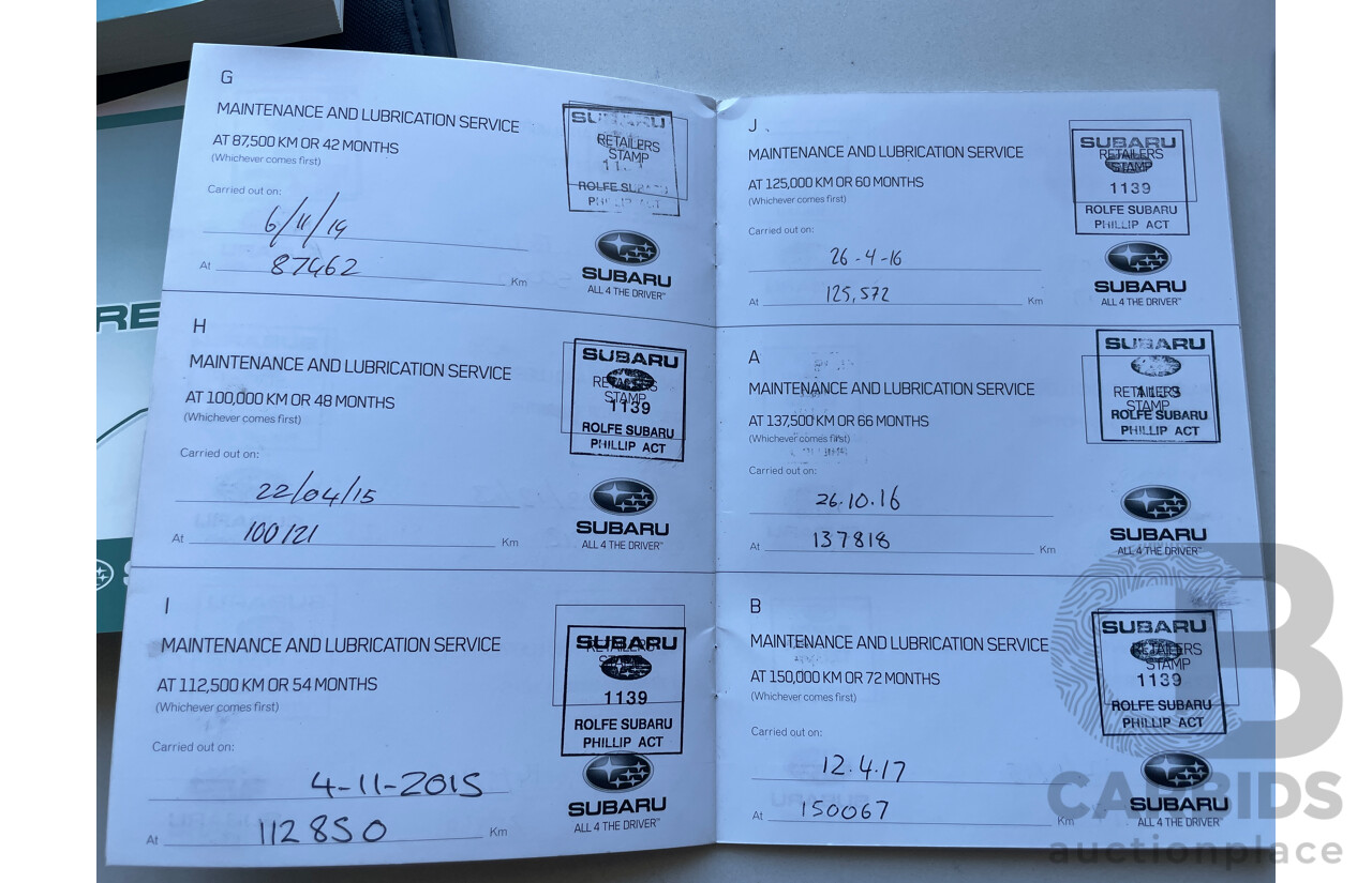 7/2011 Subaru Forester XS Columbia L.E. MY11 4d Wagon Silver 2.5L