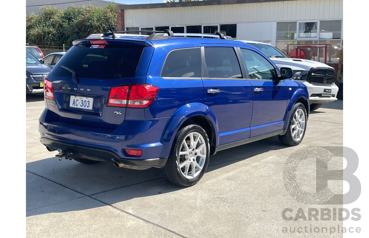 8/2012 Dodge Journey R/T JC MY12 4d Wagon Blue 3.6L