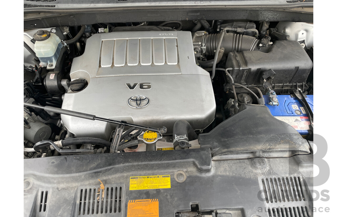 4/2008 Toyota Kluger KX-S (fwd) GSU40R 4d Wagon Silver 3.5L