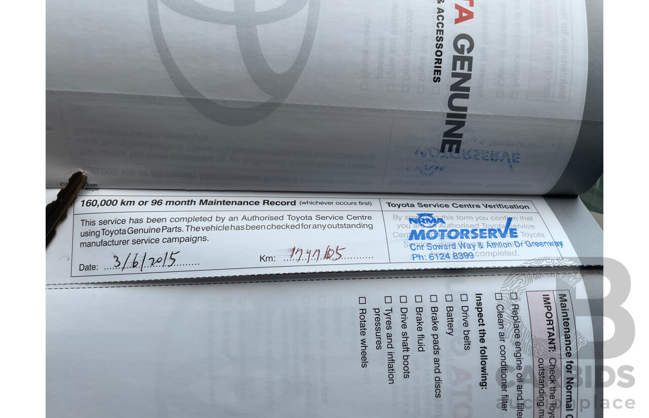 4/2008 Toyota Kluger KX-S (fwd) GSU40R 4d Wagon Silver 3.5L