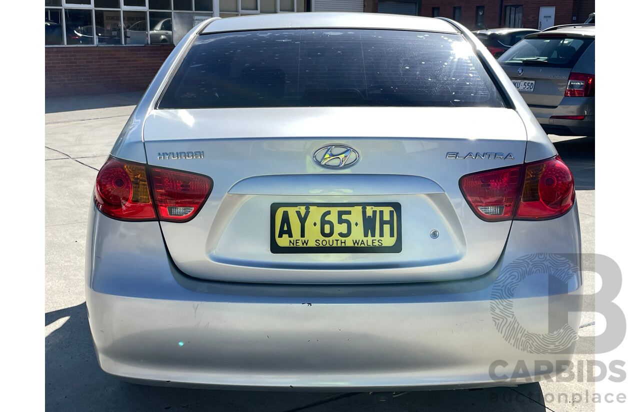 10/2008 Hyundai Elantra SX HD 4d Sedan Silver 2.0L