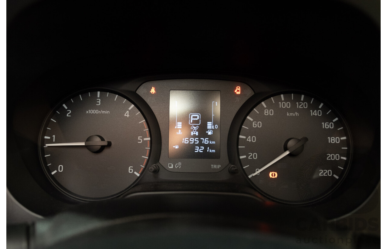 5/2015 Nissan Navara RX (4x4) NP300 D23 Double Cab Utility Silver Turbo Diesel 2.3L