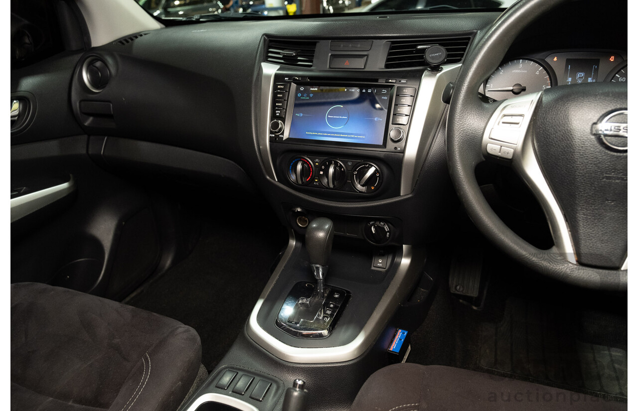 5/2015 Nissan Navara RX (4x4) NP300 D23 Double Cab Utility Silver Turbo Diesel 2.3L