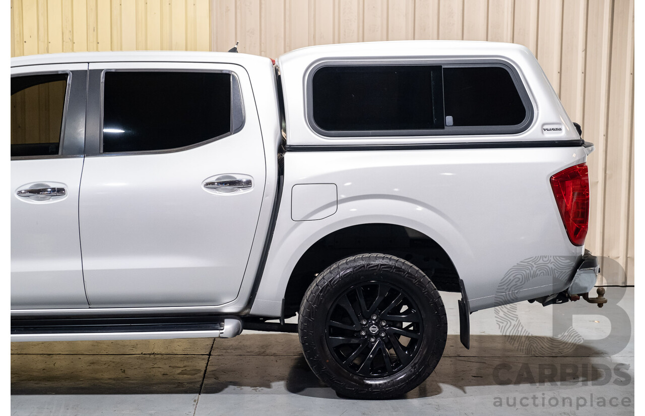 5/2015 Nissan Navara RX (4x4) NP300 D23 Double Cab Utility Silver Turbo Diesel 2.3L