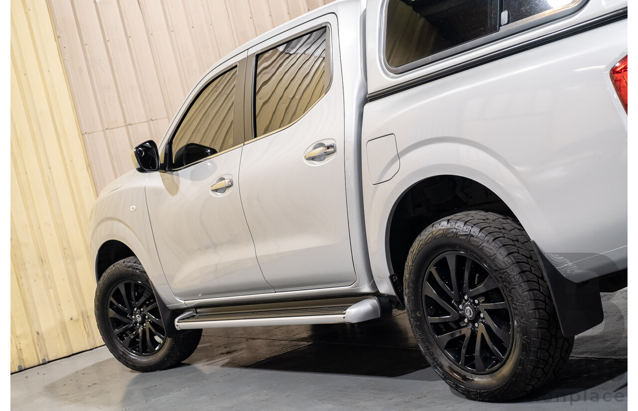 5/2015 Nissan Navara RX (4x4) NP300 D23 Double Cab Utility Silver Turbo Diesel 2.3L