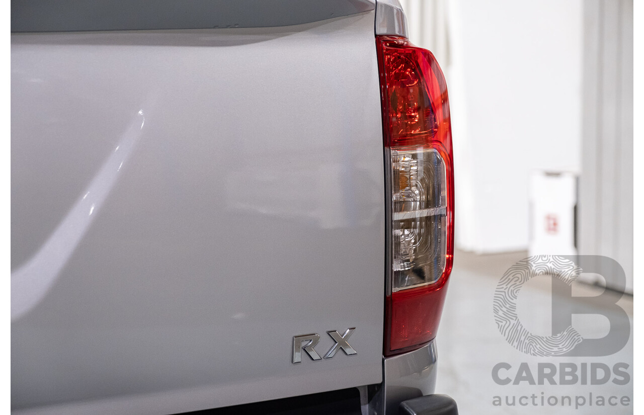 5/2015 Nissan Navara RX (4x4) NP300 D23 Double Cab Utility Silver Turbo Diesel 2.3L