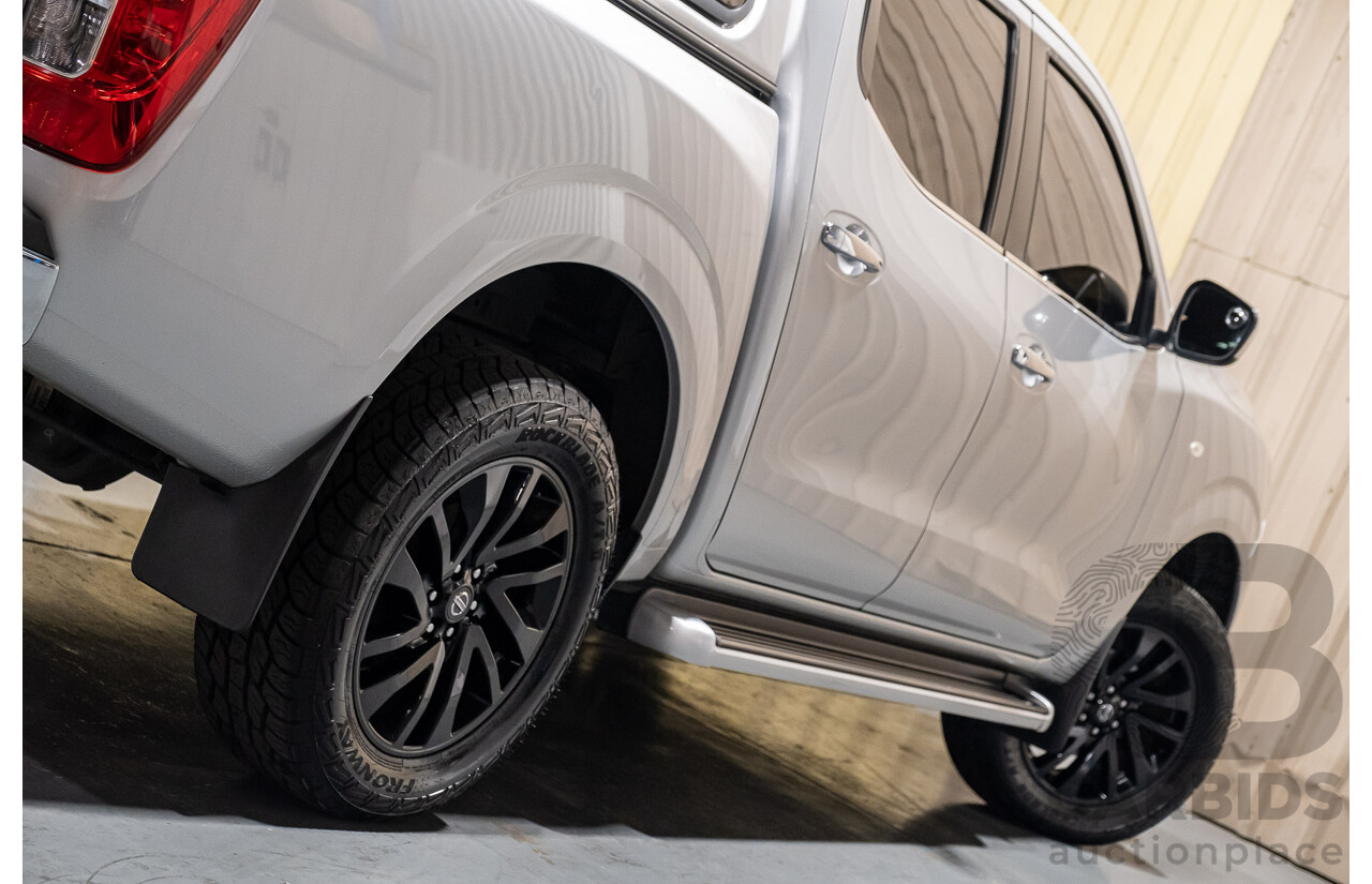 5/2015 Nissan Navara RX (4x4) NP300 D23 Double Cab Utility Silver Turbo Diesel 2.3L