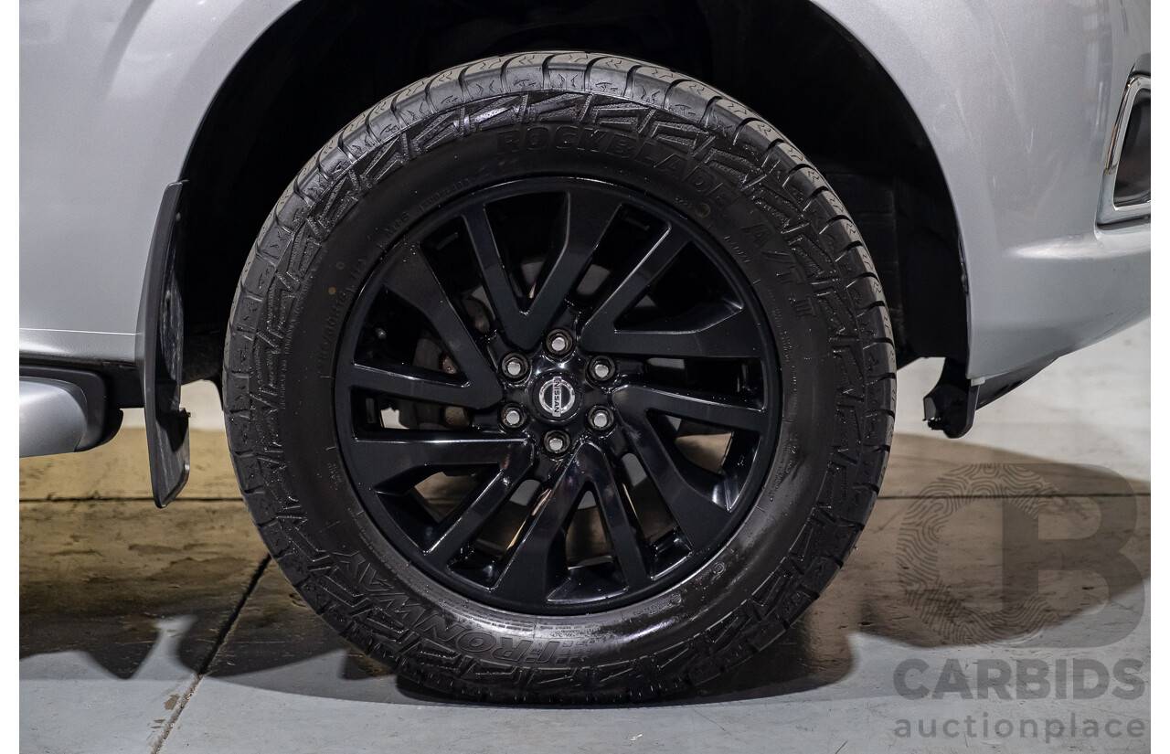 5/2015 Nissan Navara RX (4x4) NP300 D23 Double Cab Utility Silver Turbo Diesel 2.3L