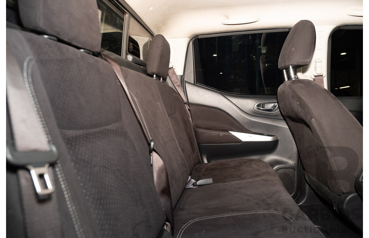 5/2015 Nissan Navara RX (4x4) NP300 D23 Double Cab Utility Silver Turbo Diesel 2.3L