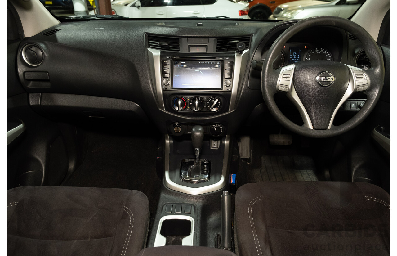 5/2015 Nissan Navara RX (4x4) NP300 D23 Double Cab Utility Silver Turbo Diesel 2.3L