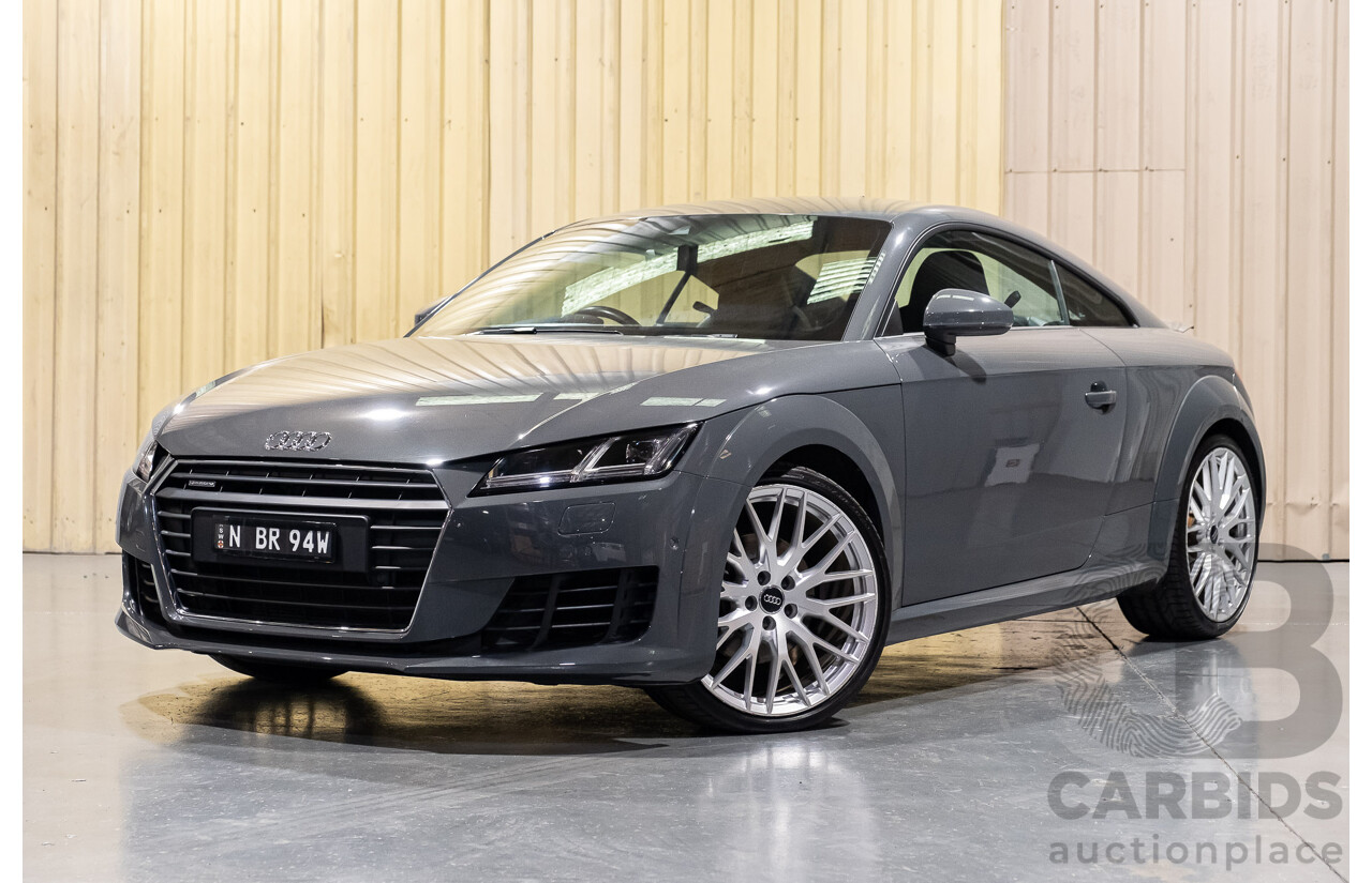 4/2015 Audi TT 2.0 TFSI Quattro Sport FV 2d Coupe Nano Grey Turbo 2.0L