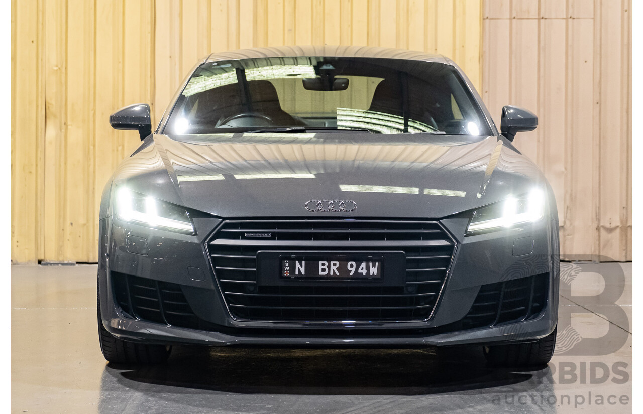 4/2015 Audi TT 2.0 TFSI Quattro Sport FV 2d Coupe Nano Grey Turbo 2.0L