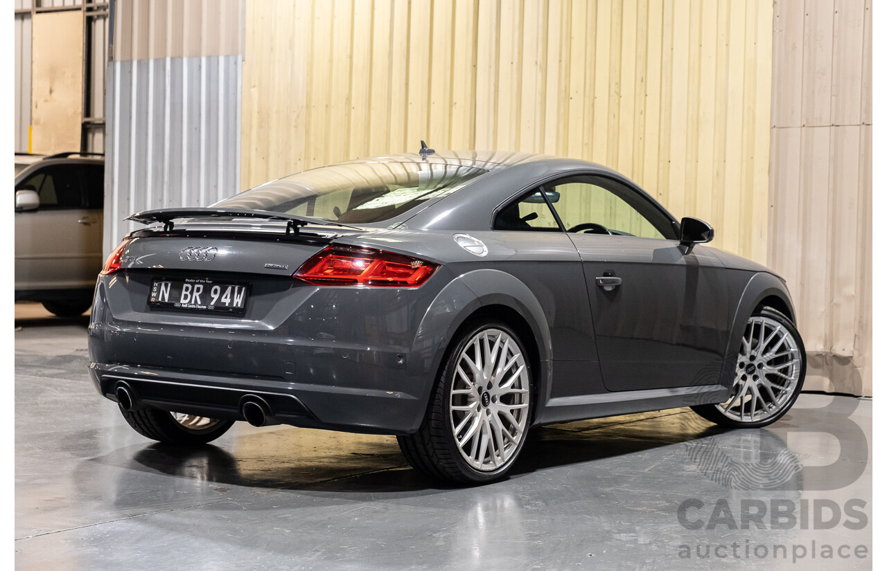 4/2015 Audi TT 2.0 TFSI Quattro Sport FV 2d Coupe Nano Grey Turbo 2.0L