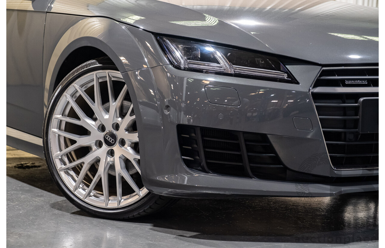 4/2015 Audi TT 2.0 TFSI Quattro Sport FV 2d Coupe Nano Grey Turbo 2.0L