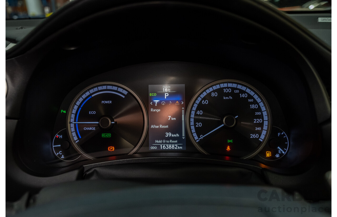 1/2016 Lexus NX300h F Sport Hybrid (AWD) AYZ15R 4d Wagon White 2.5L