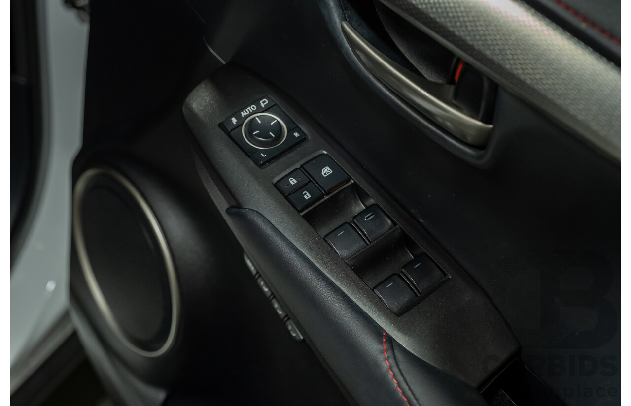 1/2016 Lexus NX300h F Sport Hybrid (AWD) AYZ15R 4d Wagon White 2.5L