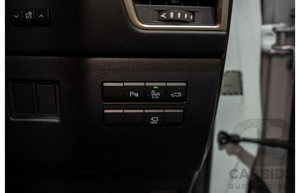 1/2016 Lexus NX300h F Sport Hybrid (AWD) AYZ15R 4d Wagon White 2.5L