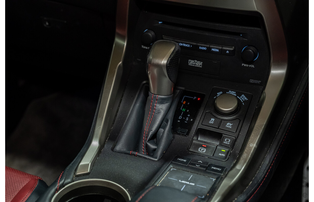 1/2016 Lexus NX300h F Sport Hybrid (AWD) AYZ15R 4d Wagon White 2.5L