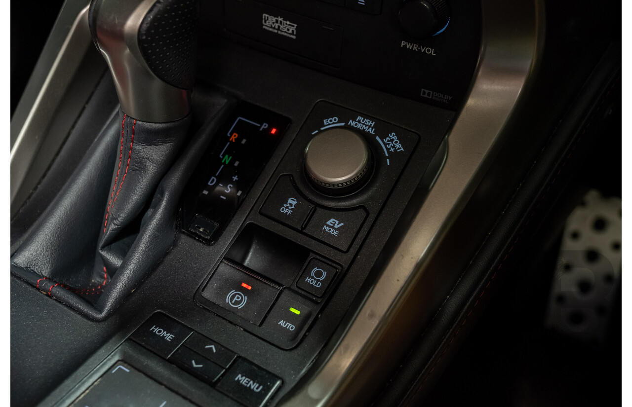 1/2016 Lexus NX300h F Sport Hybrid (AWD) AYZ15R 4d Wagon White 2.5L