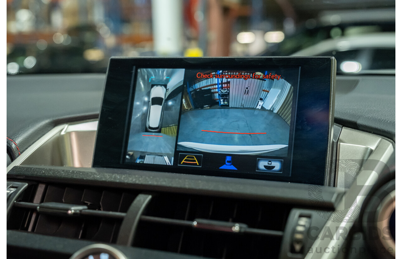 1/2016 Lexus NX300h F Sport Hybrid (AWD) AYZ15R 4d Wagon White 2.5L