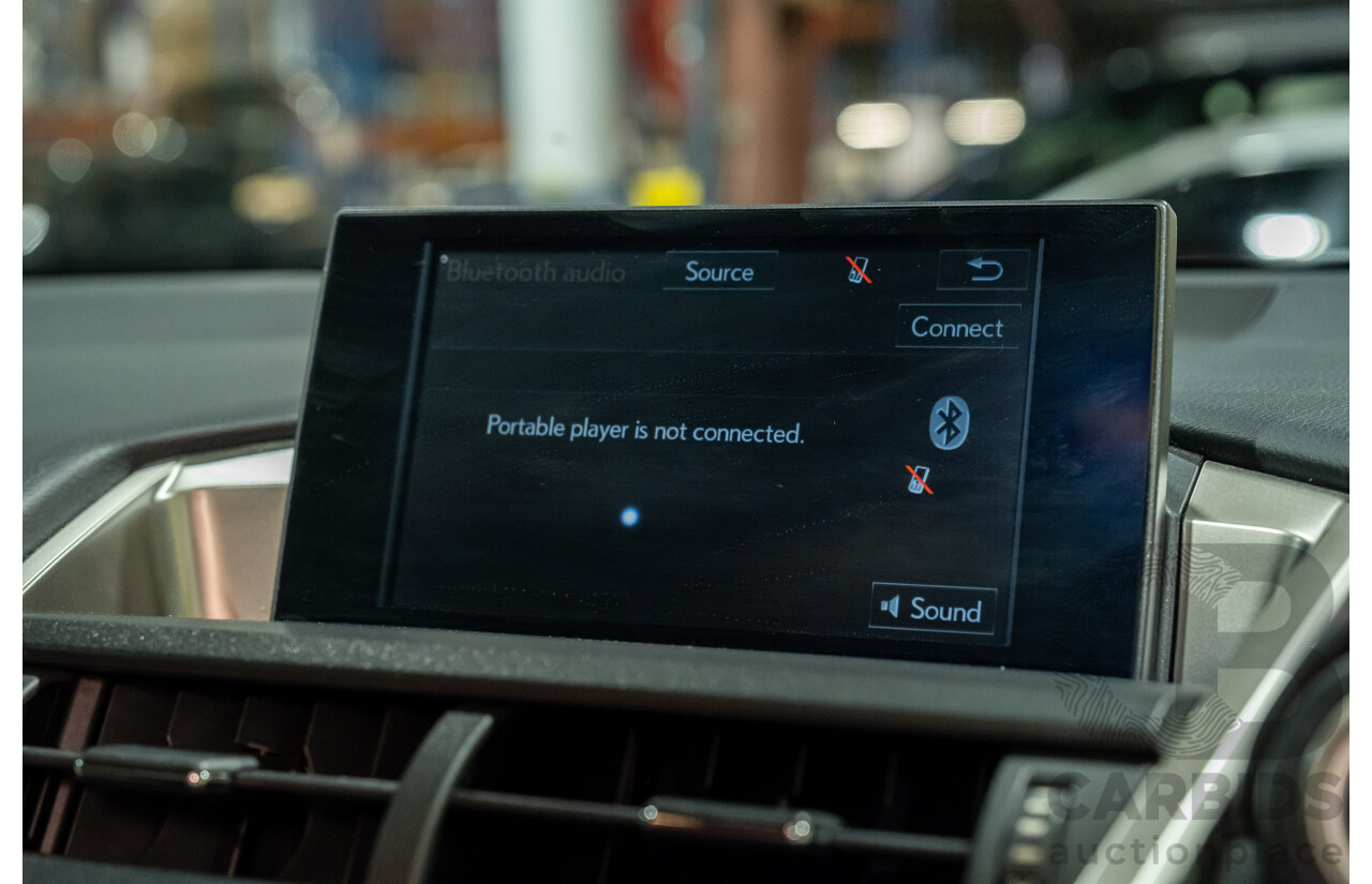 1/2016 Lexus NX300h F Sport Hybrid (AWD) AYZ15R 4d Wagon White 2.5L