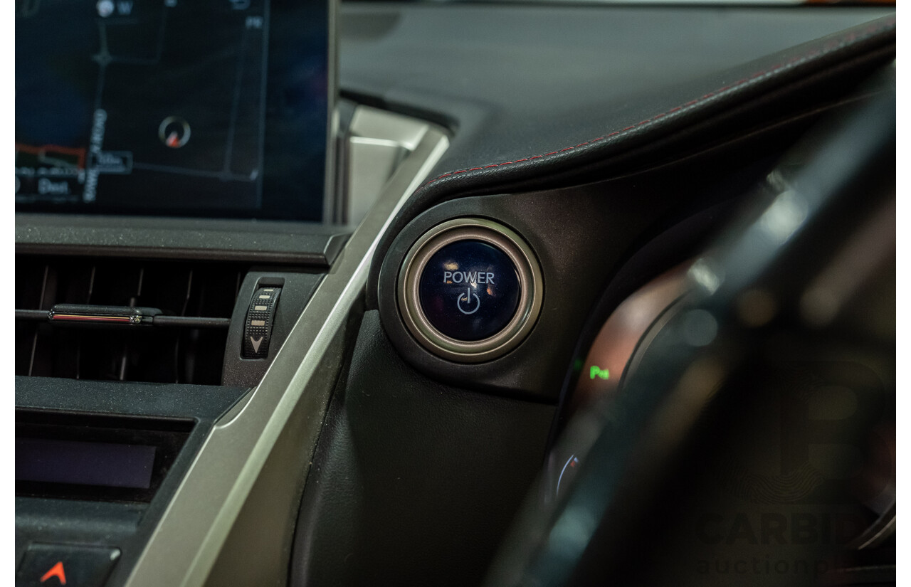 1/2016 Lexus NX300h F Sport Hybrid (AWD) AYZ15R 4d Wagon White 2.5L