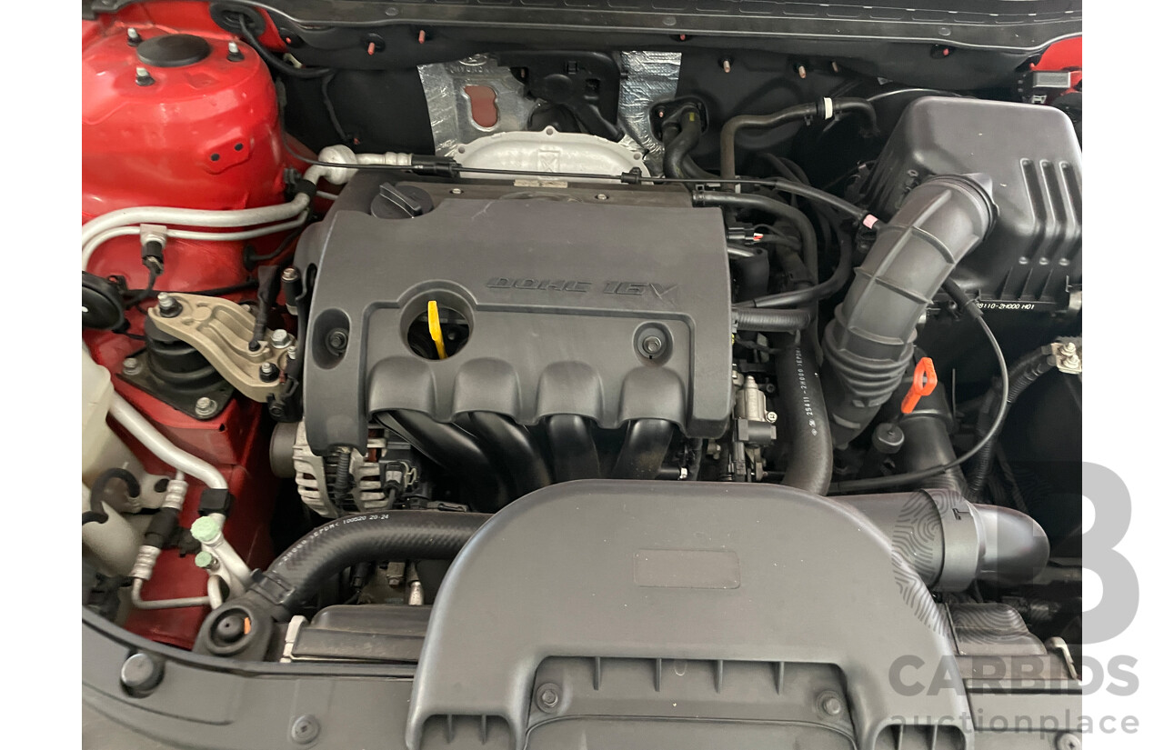 7/2010 Hyundai i30 SX FD MY10 5d Hatchback Red 1.6L