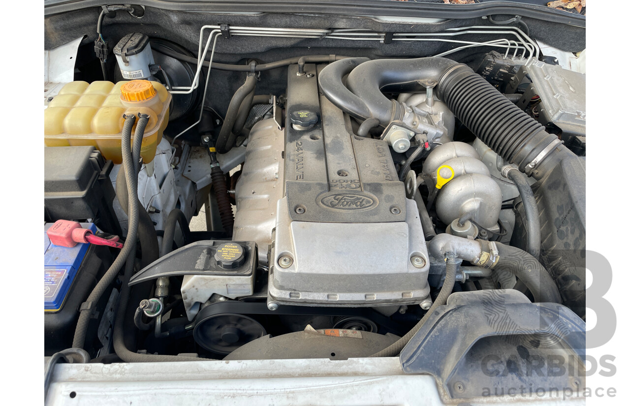 8/2007 Ford Territory TS (rwd) SY MY07 UPGRADE 4d Wagon White 4.0L