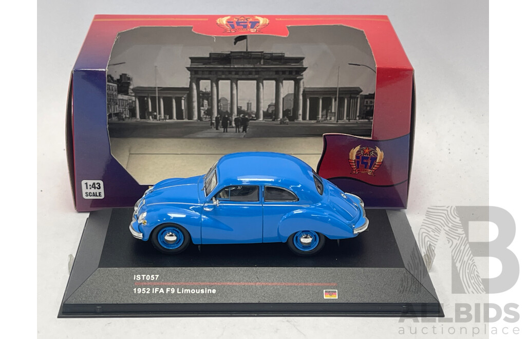 IST Models 1952 IFA F9 Limousine  - 1/43 Scale