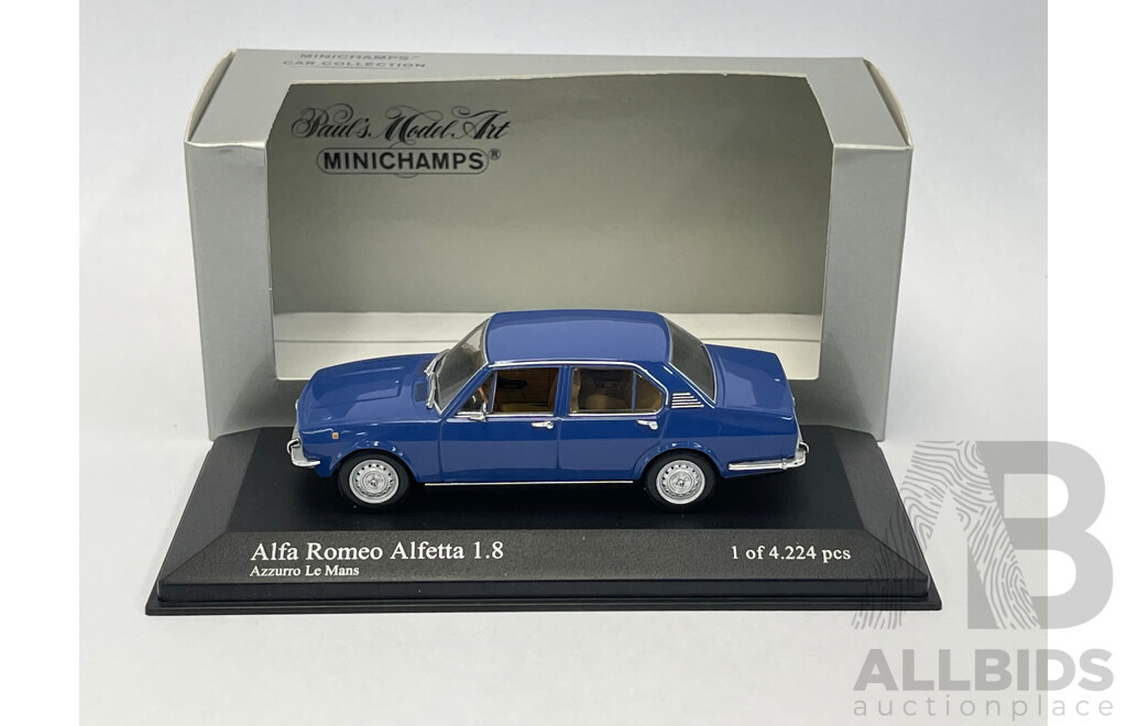 Minichamps 1972 Alfa Romeo Alfetta - Lot 1500121 | ALLBIDS