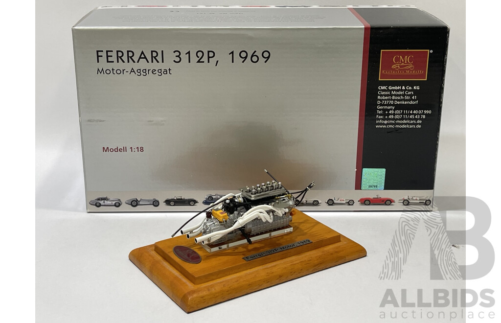 CMC Exclusive 1969 Ferrari 312P - Lot 1524362 | ALLBIDS