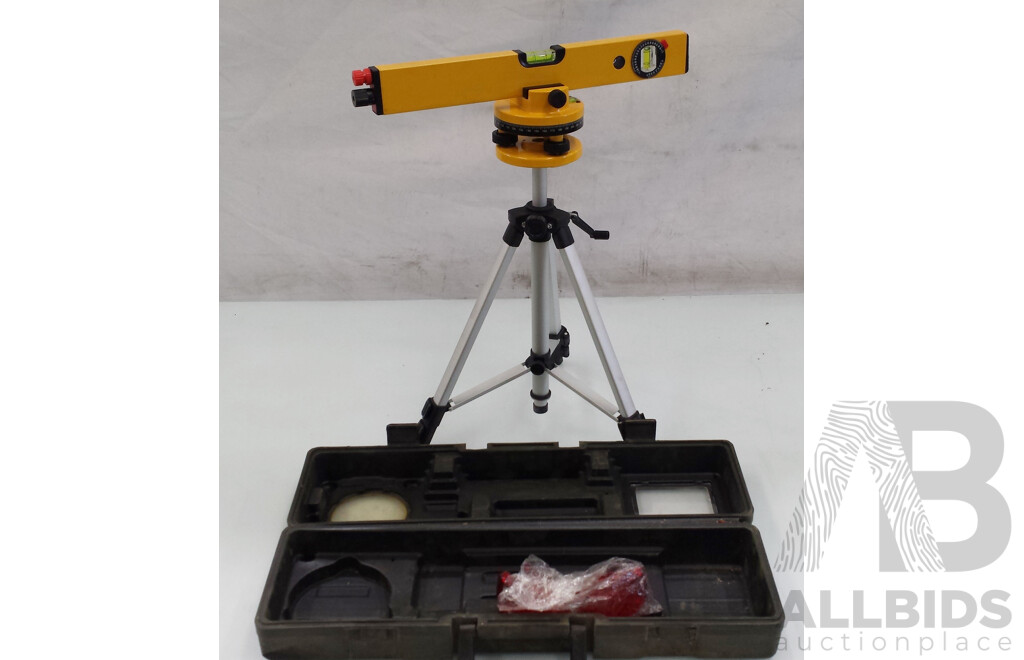 TUV Rotary Base Laser Level Kit with Tripod